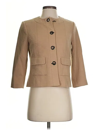 Pre-owned Calvin Klein Coat In Tan