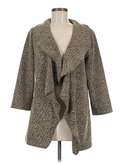 Pre-owned Calvin Klein Coat In Tan
