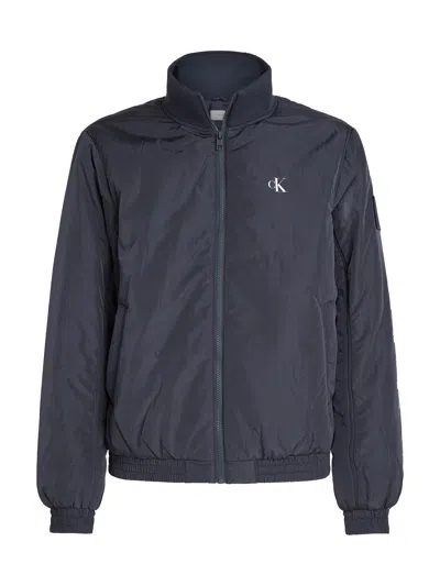 CALVIN KLEIN CALVIN KLEIN COATS BLUE