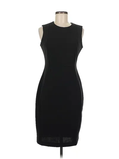 Pre-owned Calvin Klein Cocktail Dress In Black