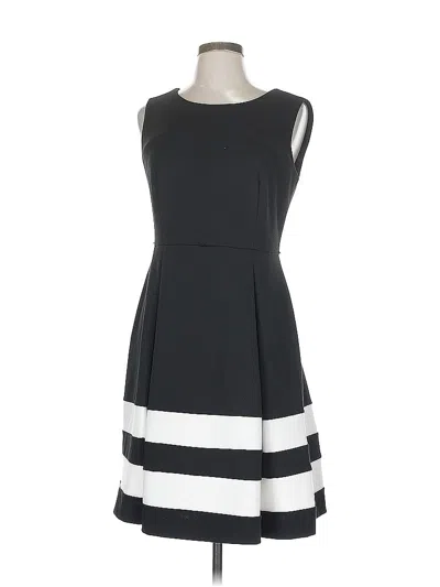 Pre-owned Calvin Klein Cocktail Dress In Black