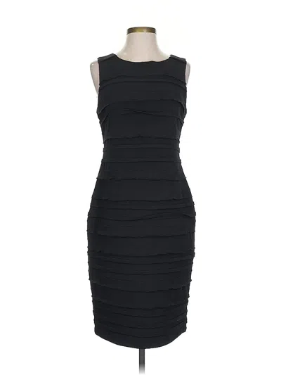 Pre-owned Calvin Klein Cocktail Dress In Black
