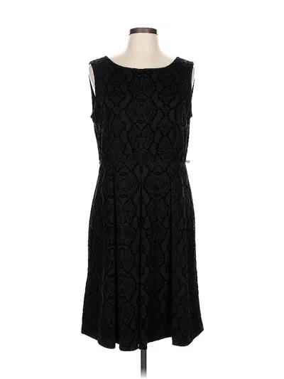 Pre-owned Calvin Klein Cocktail Dress In Black