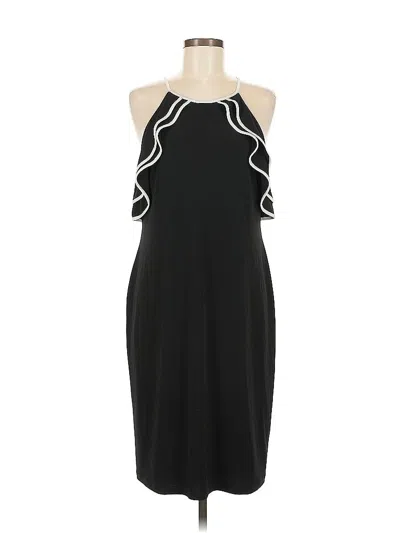 Pre-owned Calvin Klein Cocktail Dress In Black