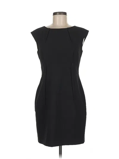 Pre-owned Calvin Klein Cocktail Dress In Black