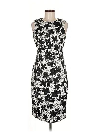 Pre-owned Calvin Klein Cocktail Dress In Black