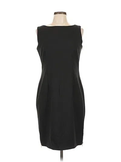 Pre-owned Calvin Klein Cocktail Dress In Black