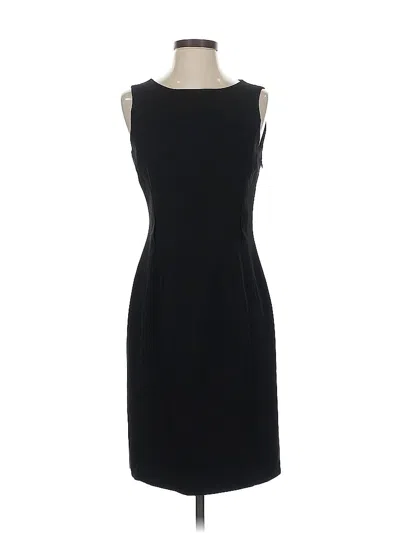 Pre-owned Calvin Klein Cocktail Dress In Black