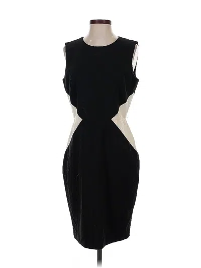 Pre-owned Calvin Klein Cocktail Dress In Black
