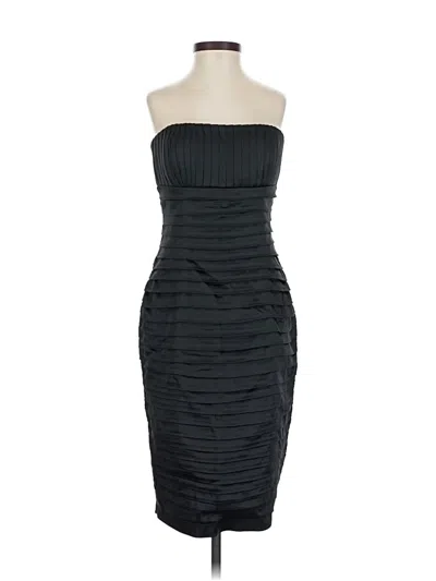 Pre-owned Calvin Klein Cocktail Dress In Black
