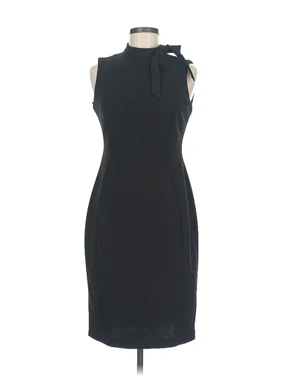 Pre-owned Calvin Klein Cocktail Dress In Black