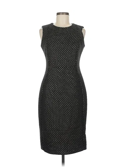 Pre-owned Calvin Klein Cocktail Dress In Black