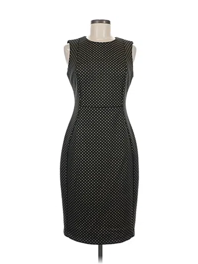 Pre-owned Calvin Klein Cocktail Dress In Black