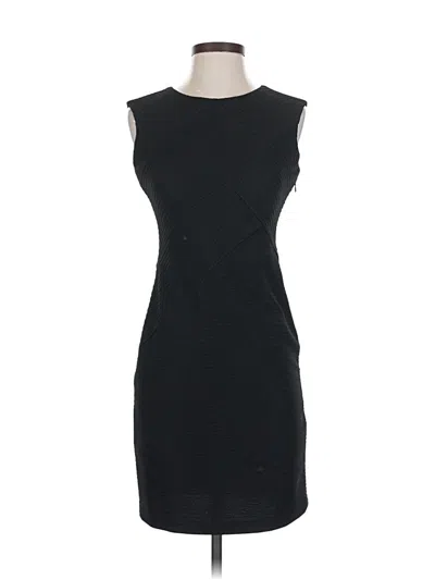 Pre-owned Calvin Klein Cocktail Dress In Black