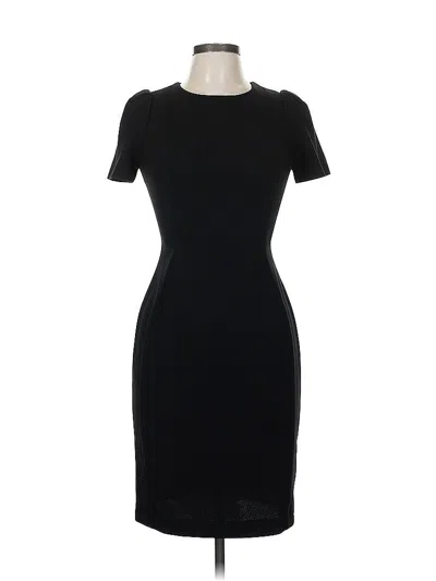 Pre-owned Calvin Klein Cocktail Dress In Black