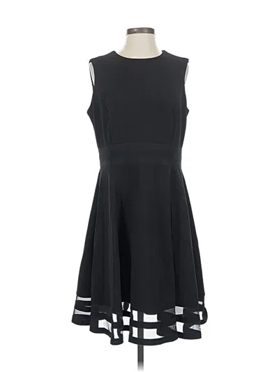 Pre-owned Calvin Klein Cocktail Dress In Black