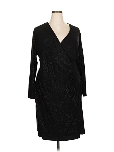 Pre-owned Calvin Klein Cocktail Dress In Black