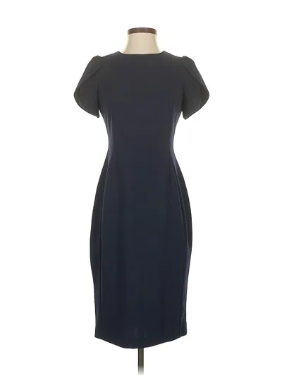 Pre-owned Calvin Klein Cocktail Dress In Black
