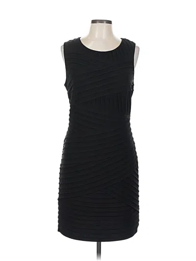 Pre-owned Calvin Klein Cocktail Dress In Black