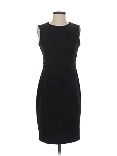 Pre-owned Calvin Klein Cocktail Dress In Black