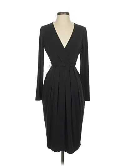Pre-owned Calvin Klein Cocktail Dress In Black