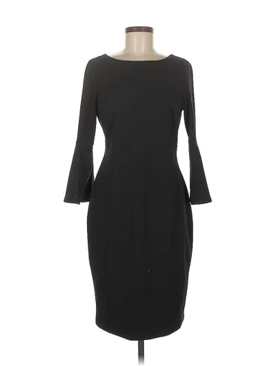 Pre-owned Calvin Klein Cocktail Dress In Black