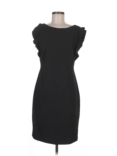 Pre-owned Calvin Klein Cocktail Dress In Black