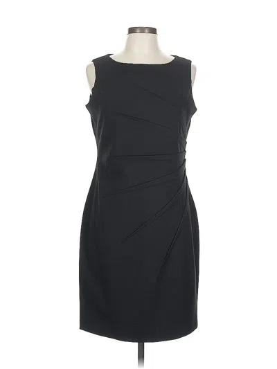 Pre-owned Calvin Klein Cocktail Dress In Black