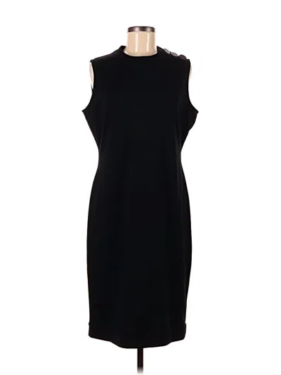 Pre-owned Calvin Klein Cocktail Dress In Black