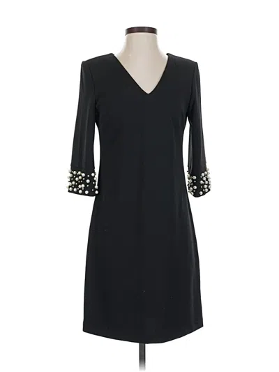 Pre-owned Calvin Klein Cocktail Dress In Black