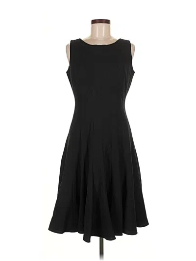 Pre-owned Calvin Klein Cocktail Dress In Black