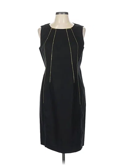 Pre-owned Calvin Klein Cocktail Dress In Black