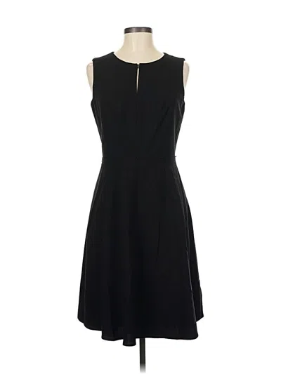 Pre-owned Calvin Klein Cocktail Dress In Black
