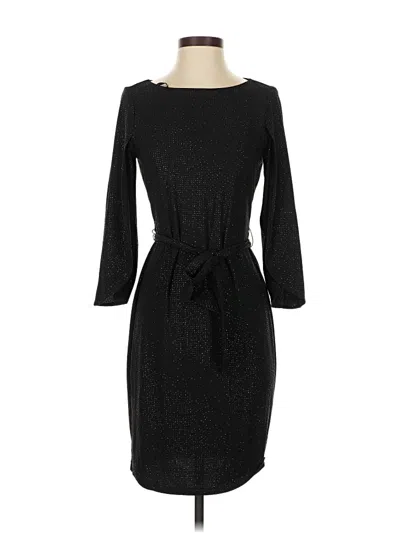 Pre-owned Calvin Klein Cocktail Dress In Black