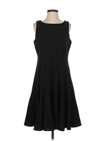 Pre-owned Calvin Klein Cocktail Dress In Black