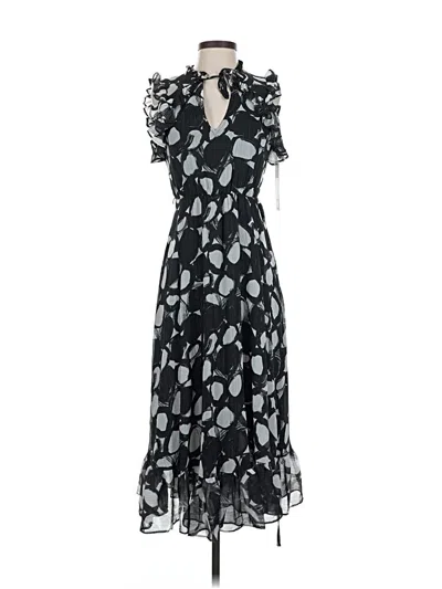 Pre-owned Calvin Klein Cocktail Dress In Black