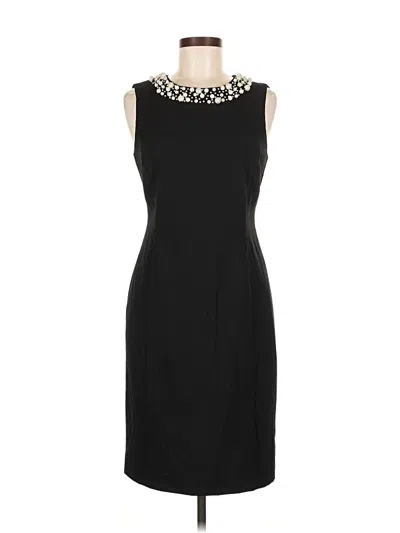 Pre-owned Calvin Klein Cocktail Dress In Black