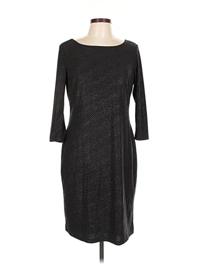 Pre-owned Calvin Klein Cocktail Dress In Black