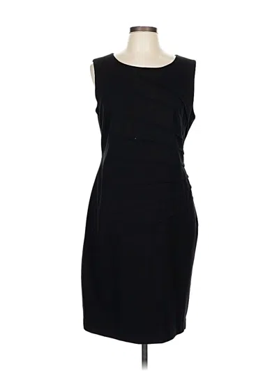Pre-owned Calvin Klein Cocktail Dress In Black