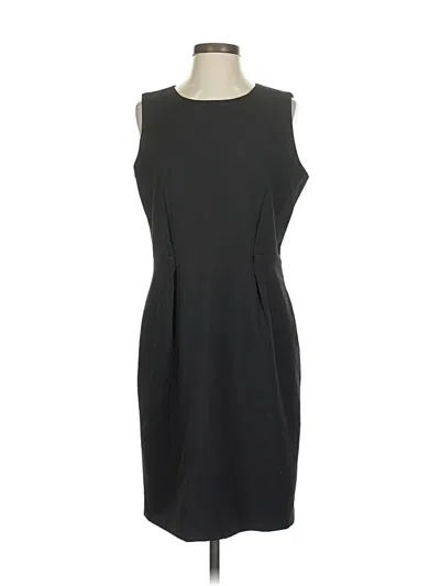Pre-owned Calvin Klein Cocktail Dress In Black