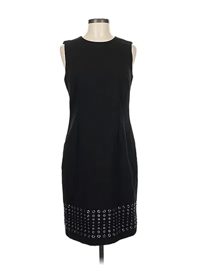 Pre-owned Calvin Klein Cocktail Dress In Black