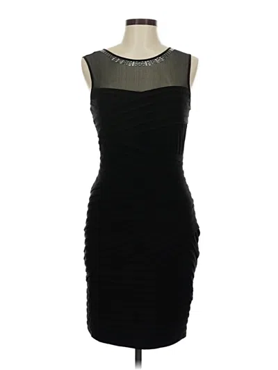 Pre-owned Calvin Klein Cocktail Dress In Black