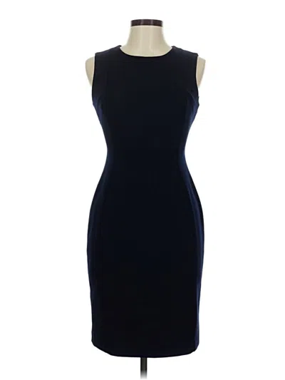 Pre-owned Calvin Klein Cocktail Dress In Black