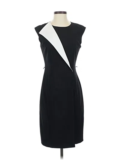 Pre-owned Calvin Klein Cocktail Dress In Black