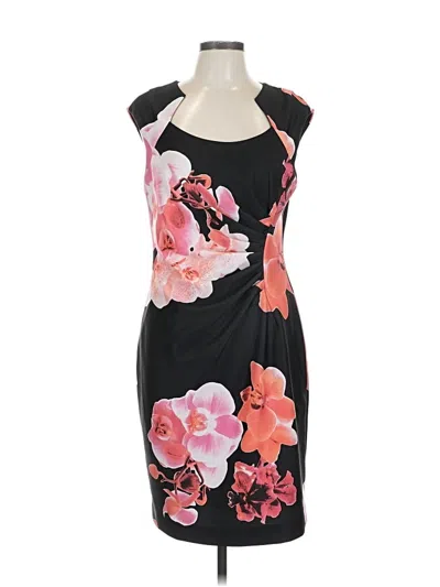 Pre-owned Calvin Klein Cocktail Dress In Black