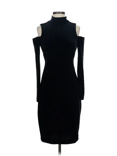 Pre-owned Calvin Klein Cocktail Dress In Black