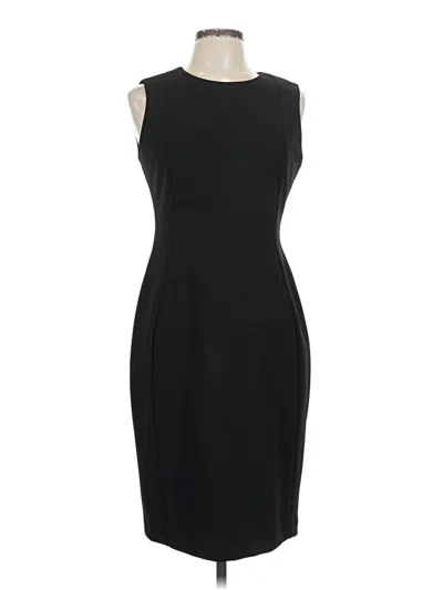 Pre-owned Calvin Klein Cocktail Dress In Black