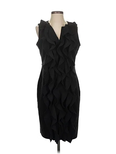 Pre-owned Calvin Klein Cocktail Dress In Black