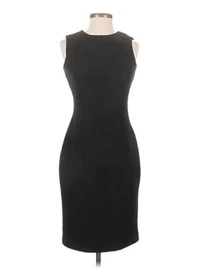 Pre-owned Calvin Klein Cocktail Dress In Black
