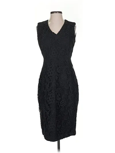 Pre-owned Calvin Klein Cocktail Dress In Black